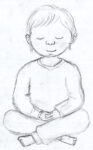 Stille Meditation Kind